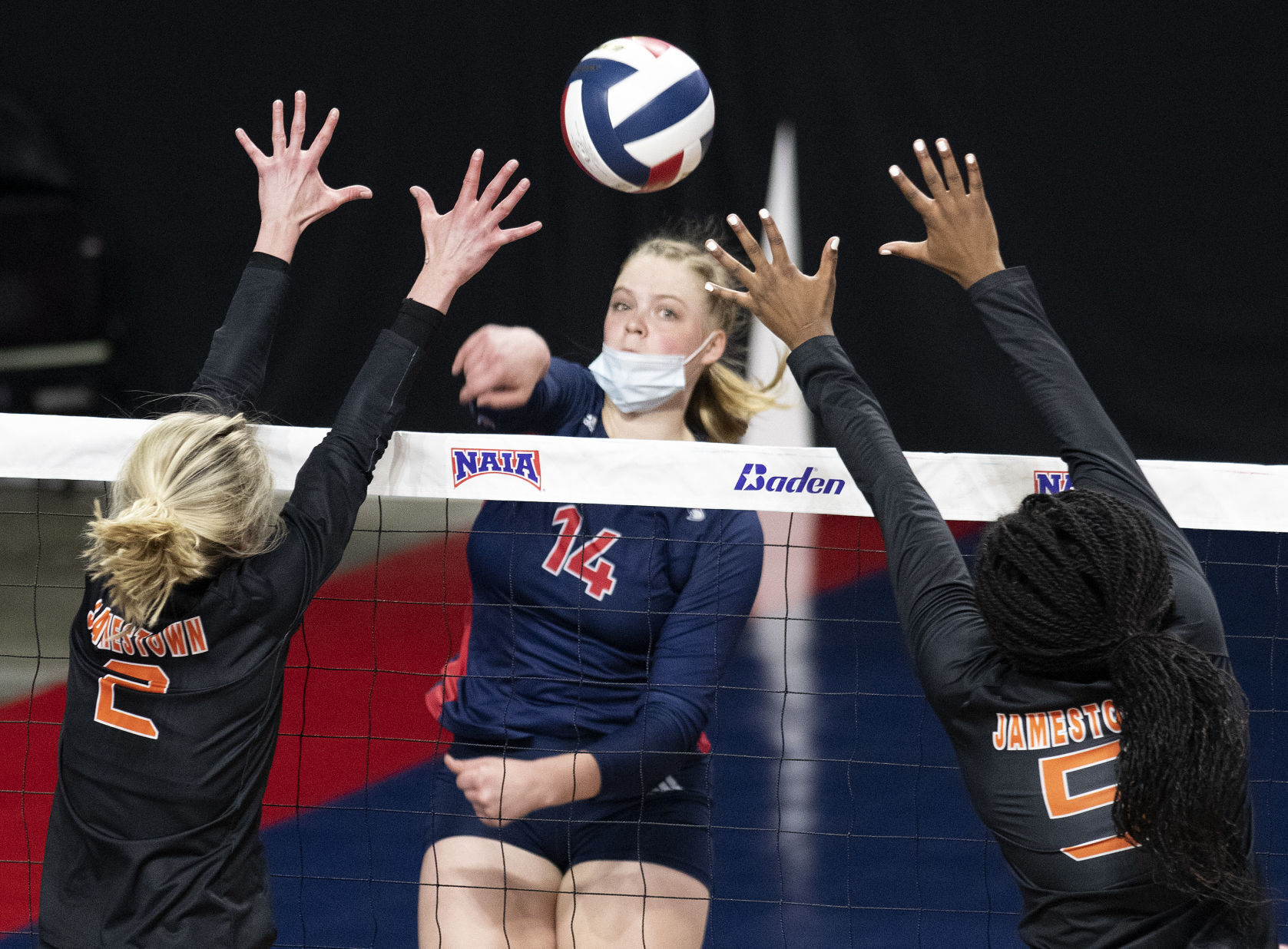 Jamestown vs Viterbo NAIA Volleyball